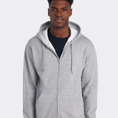 Unisex NuBlend® Full-Zip Hooded Sweatshirt Thumbnail