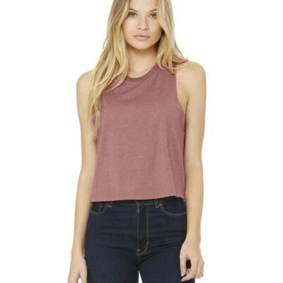 Ladies' Racerback Cropped Tank Thumbnail