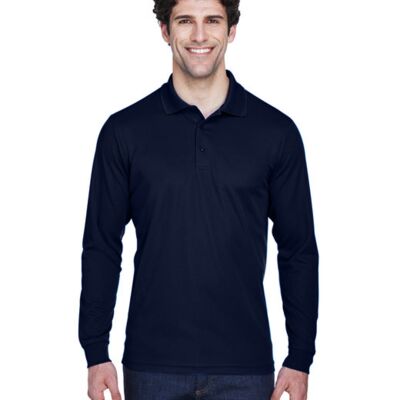 Men's Tall Pinnacle Performance Long-Sleeve Piqué Polo Thumbnail