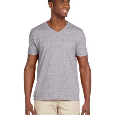 Adult Softstyle® V-Neck T-Shirt Thumbnail