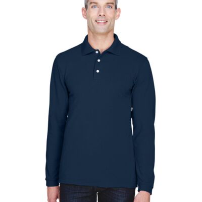 Men's Easy Blend™ Long-Sleeve Polo Thumbnail