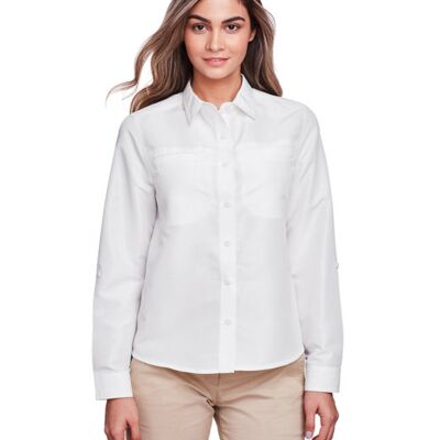 Ladies' Key West Long-Sleeve Performance Staff Shirt Thumbnail