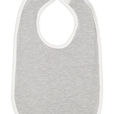 Infant Contrast Trim Bib Thumbnail