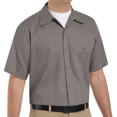 RED KAP® SHORT SLEEVE WRINKLE RESISTANT COTTON SHIRT Thumbnail
