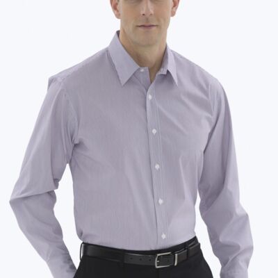 COAL HARBOUR® MINI STRIPE STRETCH WOVEN SHIRT Thumbnail
