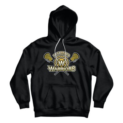 Brantford Warriors Youth Black Classic Hoodie Thumbnail