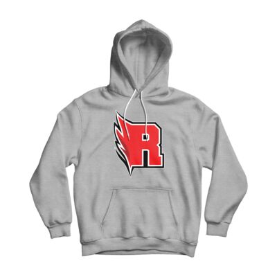 Newmarket Redbirds Adult Classic Hoodie - Grey Thumbnail