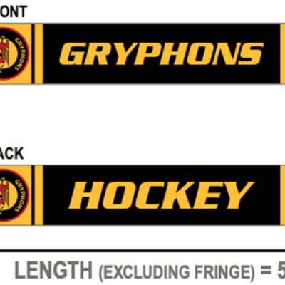 Guelph Gryphons Custom Scarf Thumbnail