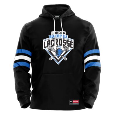 London Blue Devils Adult Jersey Hoodie Sublimated Thumbnail