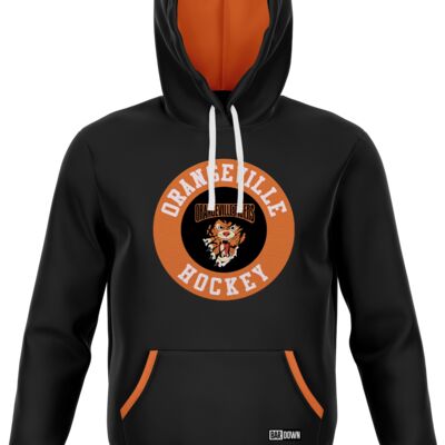 Orangeville Tigers Edge Colored Hoodie Thumbnail