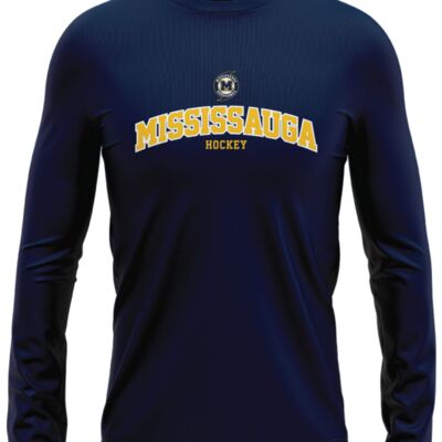 Mississauga Hurricanes Polyester Solid Long Sleeve Shirt Thumbnail