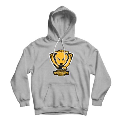 Manitoba Rugby Youth Classic Hoodie Grey Thumbnail