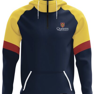 Queen's University Raglan Block Zip Thumbnail