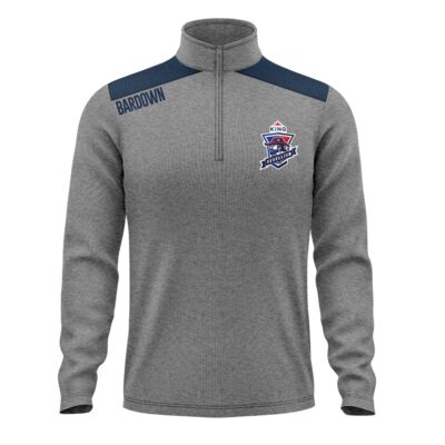 King Rebellion Two Tone Training Quarter Zip Youth Thumbnail