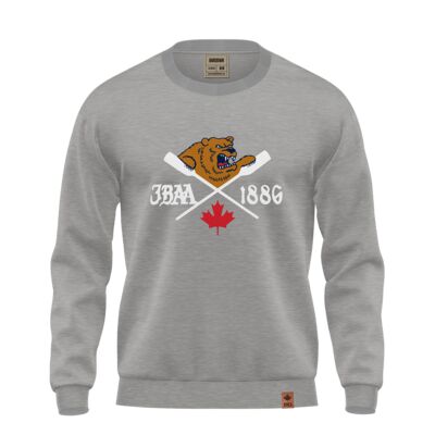 James Bay Athletic Association Adult Classic Crew  Grey Thumbnail