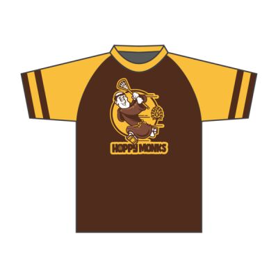 Happy Monks Lacrosse Shooter Youth Shirt Thumbnail
