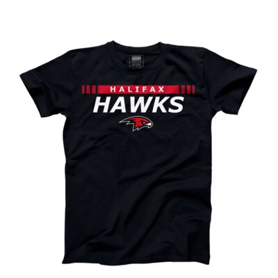 Halifax Hawks  Ribbon Show T-shirt Thumbnail