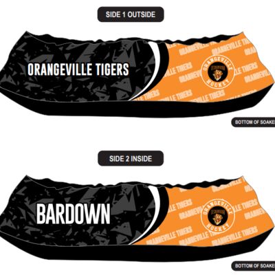Orangeville Tigers Skate Soaker  Thumbnail