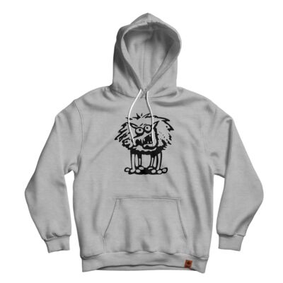 Manitoba Rugby Youth Crazy Wombat Hoodie Grey Thumbnail