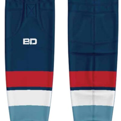 BW Wildcats Sublimated Hockey Socks Thumbnail