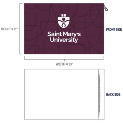 Saint Mary's University Sublimated Pillowcase (SMU) Thumbnail