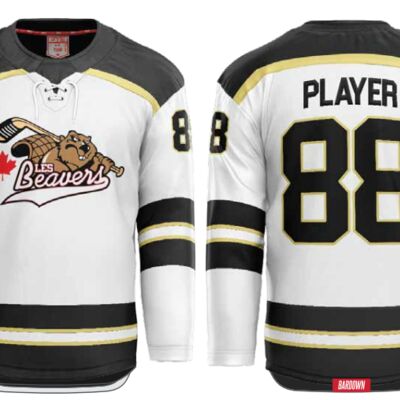 Copy of Copy of Les Beaver Cut & Sew Jersey with Scoop and Lace Thumbnail