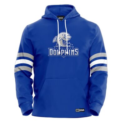 Etobicoke Dolphins Jersey Hoodie Adult Thumbnail