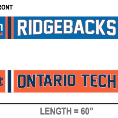 Ontario Tech University Sublimated Scarf Thumbnail