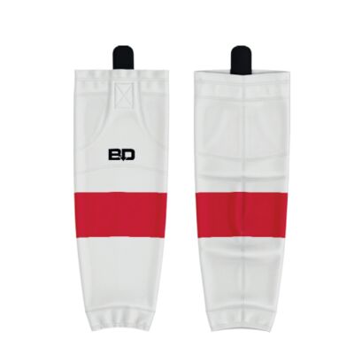 Claire Shore Saints Hybrid Socks White Thumbnail