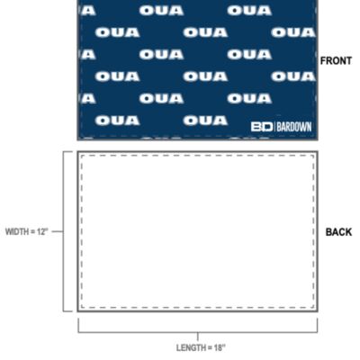 OUA Sublimated Rally Towel Thumbnail