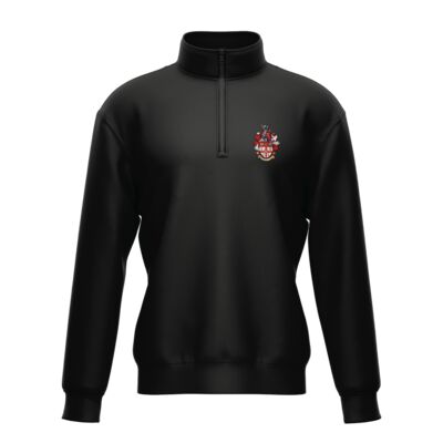St. Paul's High School 1/4 Zip Adult Black Thumbnail