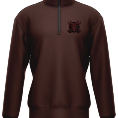 Red Deer Rebels Chocolate Chip 1/4 Zip Thumbnail