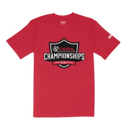 CSSHL Classic Gameday Youth Red T-Shirt Thumbnail