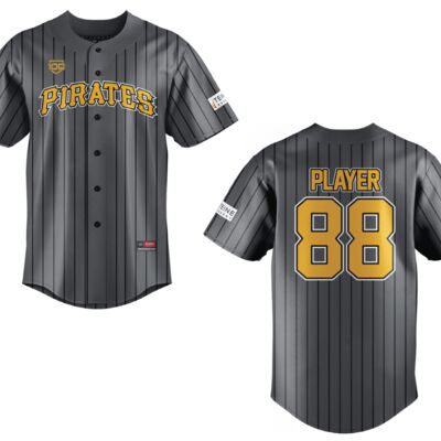 U13 AA Sublimated Full Button Baseball Jersey - Youth Thumbnail