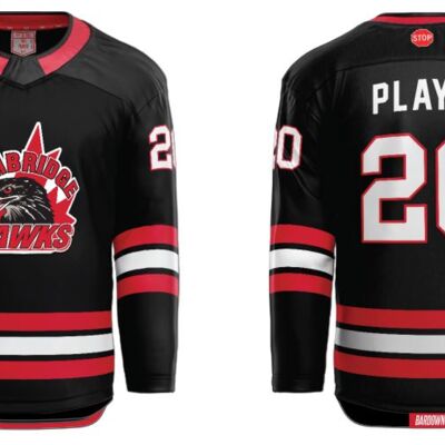 Cambridge Hawks Cut and Sew Jersey - Adult Thumbnail