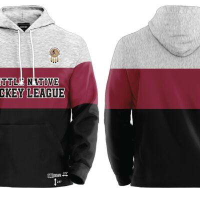 LNHL Tri Color Block Hoodie Thumbnail