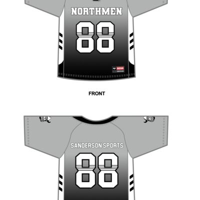 Orangeville Northmen Field Lacrosse V Neckline Lacrosse Jersey Thumbnail