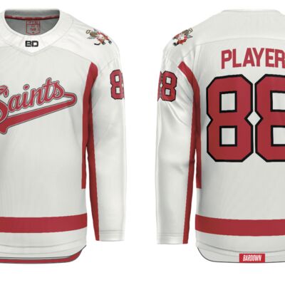 Saint Claire Shore Saints Hybrid Hockey Jersey - Youth Thumbnail