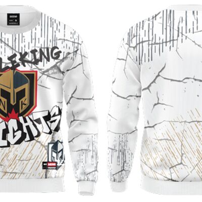 Noble King Knights Sublimated Graffiti Crewneck - Adult Thumbnail
