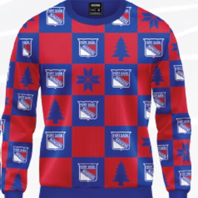 Fort Saskatchewan Rangers Sublimated Sweater Red - Youth Thumbnail