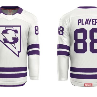 Las Vegas Storm Cut & Sew Hockey Jersey - Youth Thumbnail