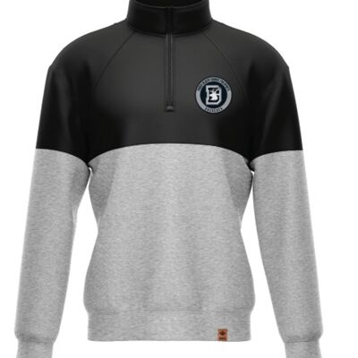 Buckeyes Two Tone Raglan Quarter Zip  Thumbnail