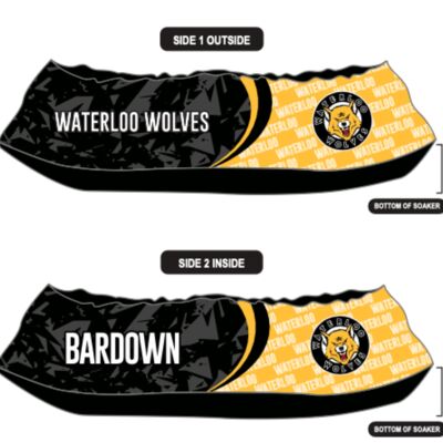 Waterloo Wolves Skate Soaker w/Poly Liner Thumbnail