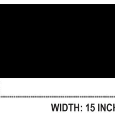 Stouffville Clippers Blank Name Bar - Black Thumbnail