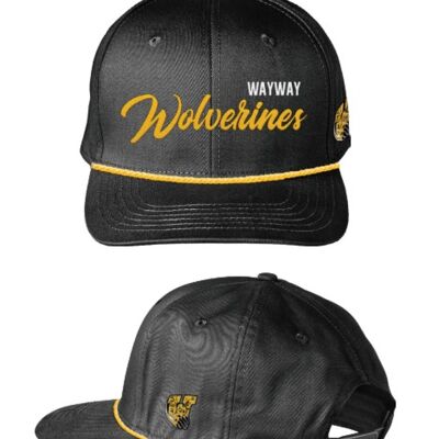 Wayway Wolverines 6 Panel String Hat  Thumbnail