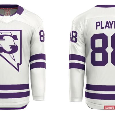 Las Vegas Storm Cut & Sew Hockey Jersey - Youth Thumbnail