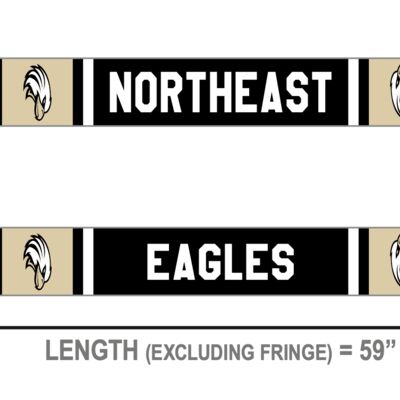 North East Eagles Classic 3.0 Scarf  Thumbnail