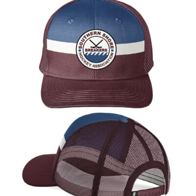 Southern Shore Breakers Post Gamer 6 Panel Mesh Hat Thumbnail