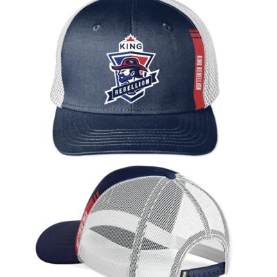 King Rebellion Side Stripe Mesh Hat Thumbnail