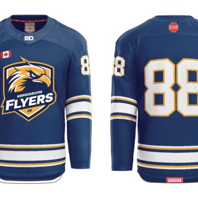 Kapuskasing JR Flyers Sublimated Hockey Jersey - Youth Thumbnail